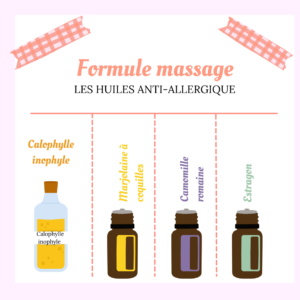Formule massage antiallergique