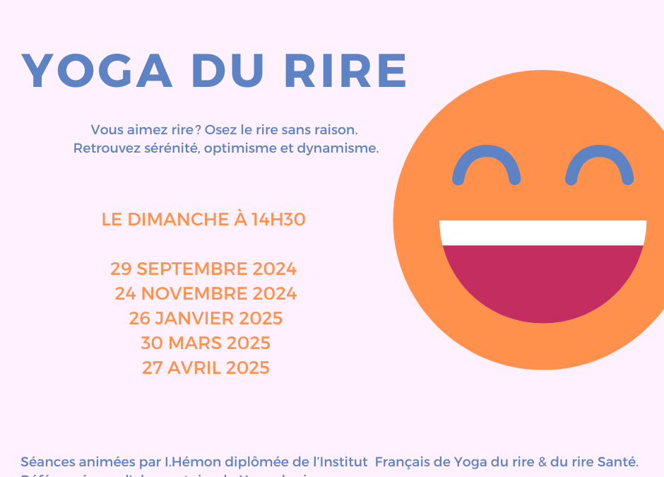 Yoga du rire à Beaugency